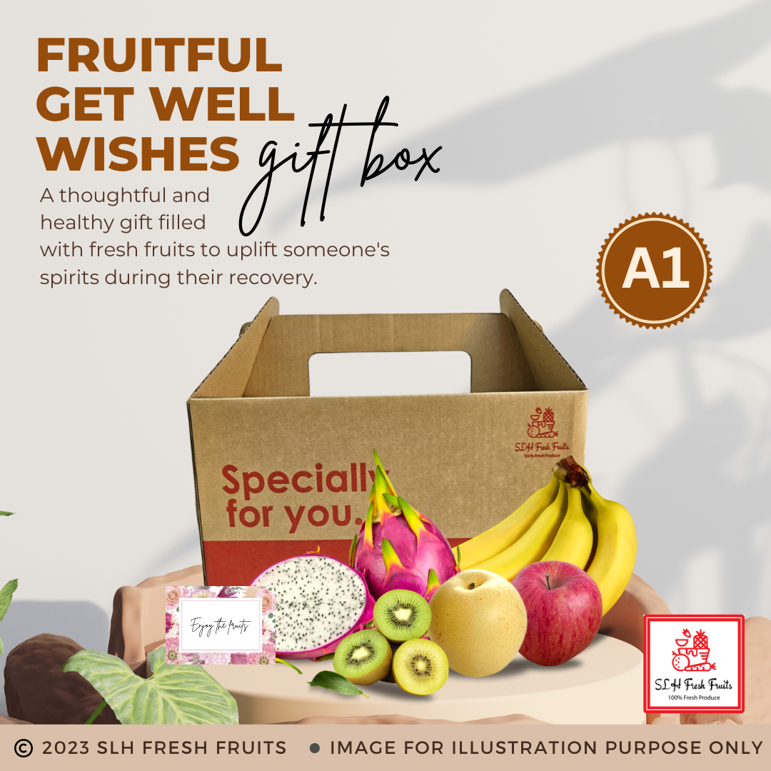 SLH Fruitful Get Well Wishes Gift Box SLH FRESH FRUITS